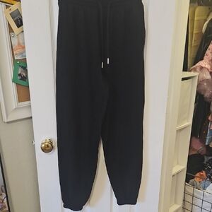 Woman's Black Jogger Pants